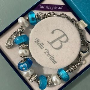 Flip flop charm bracelet